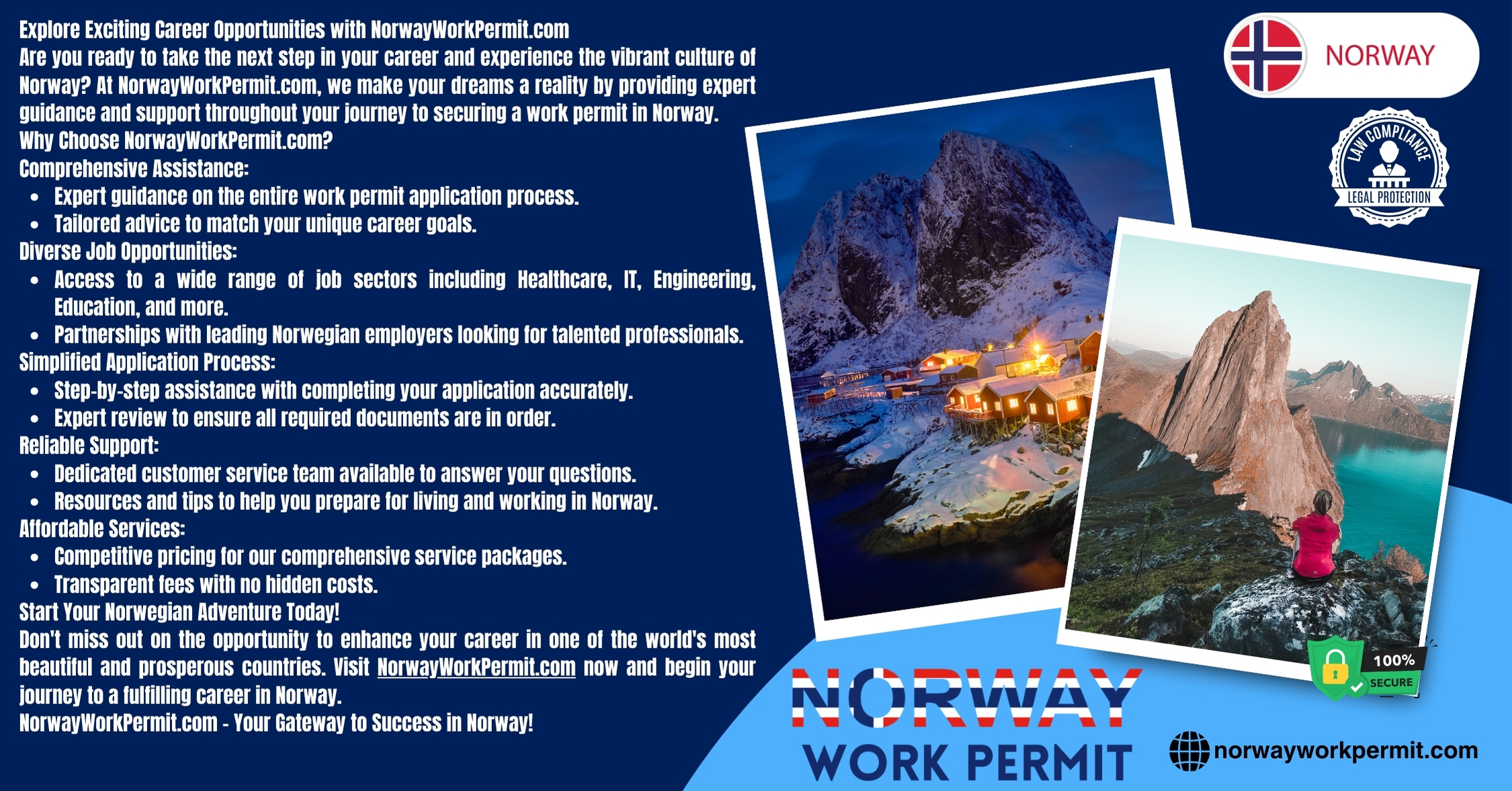 Norway Work Permit and Business Resident Visa Requirements for Citizens of the Solomon Islands Seeking Citizenship